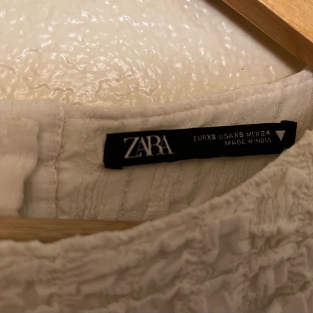Zara cute ruffled babydoll top - Picture 2 of 5